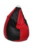 3XL Black/ Red Nudge Classic Bean Bag